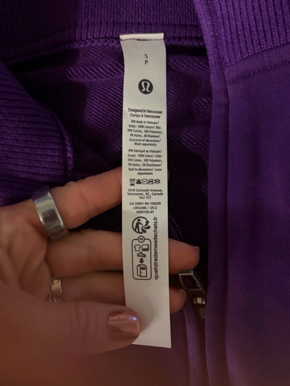 Perfectly Oversized Ringer
Funnel-Neck Half Zip - Picture 4 of 6